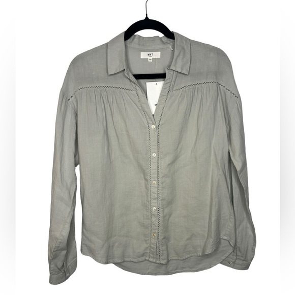 MKT Studio Cotton Button Down Long Sleeve Size EU 38 - Picture 1 of 9